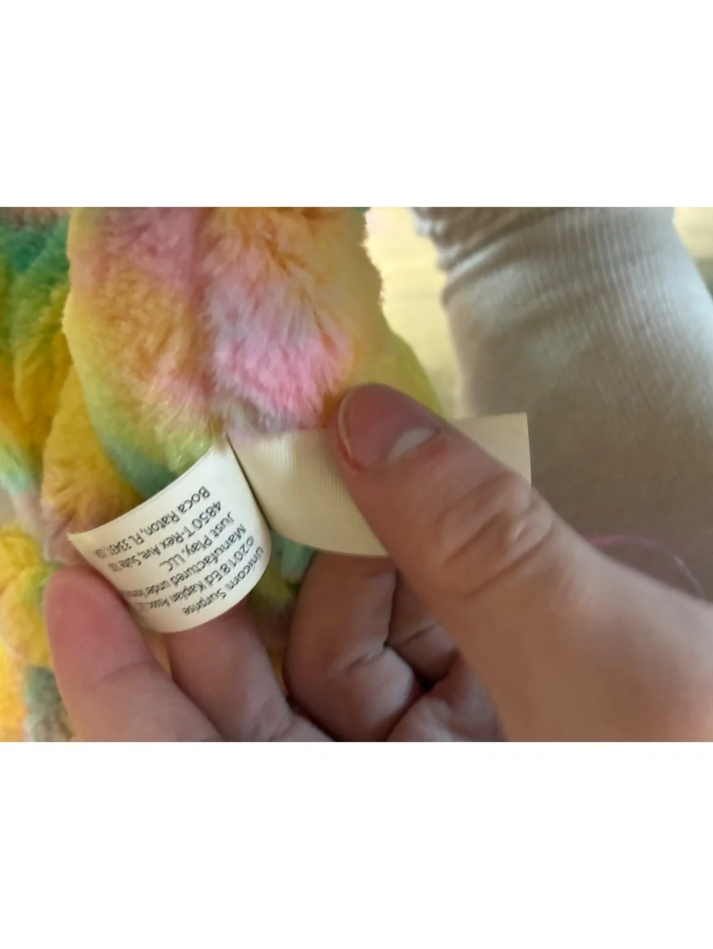Unicorn Plush Lot-2 HugFun Pink Horse & Unicorn Surprise Rainbow Stuffed Animals